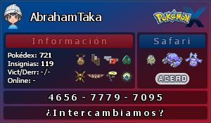 Tarjeta de AbrahamTaka