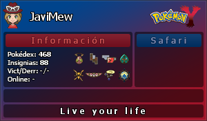 Tarjeta de JaviMew