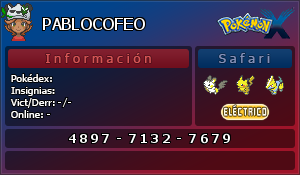 Tarjeta de PABLOFEO